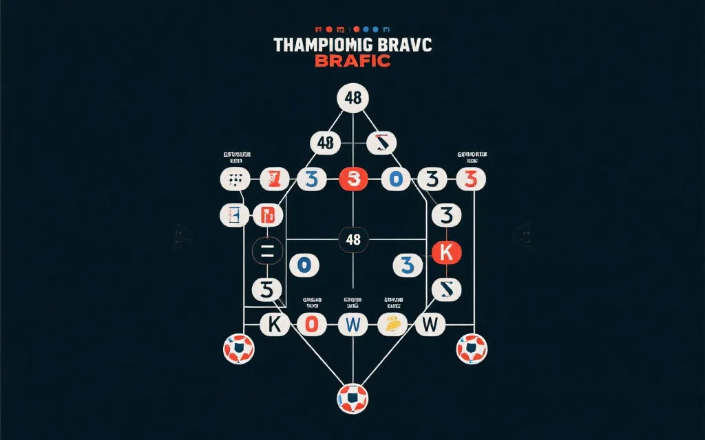 48 队世界杯赛制示意图与淘汰赛氛围